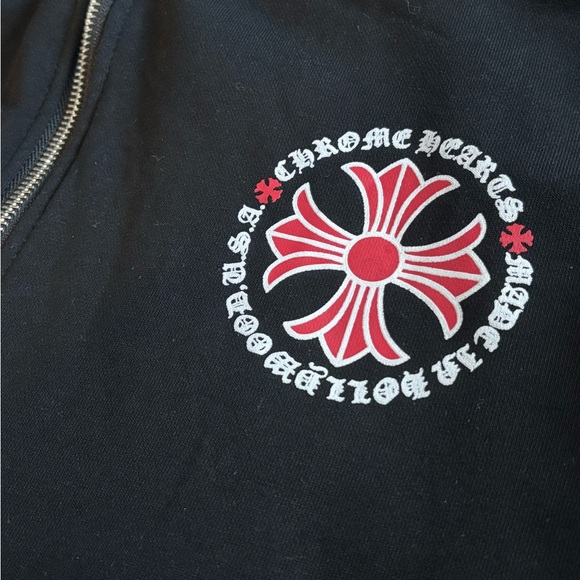 CHROME HEARTS ZIP UP XL - Picture 2 of 4